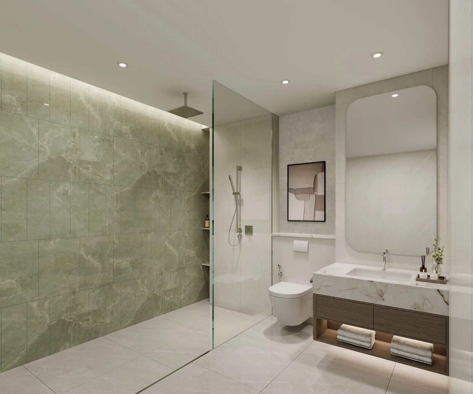 Bathroom interior